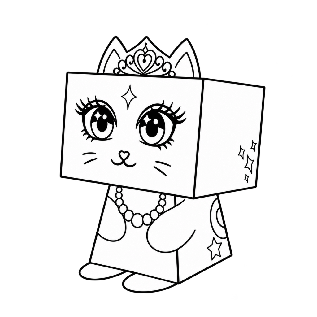 Chat princesse